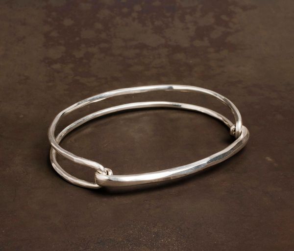 bracelet hammered link