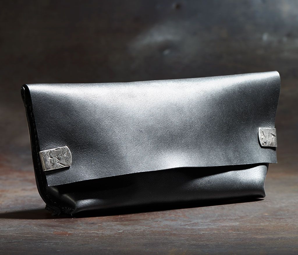 WERKSTATT:MUNCHEN レザーウォレット wallet シルバー-